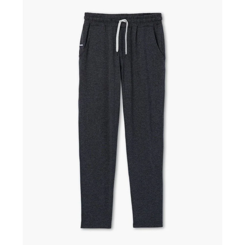Vuori Men’s Ponto Performance Pant Charcoal Heather Gray Size XL EUC